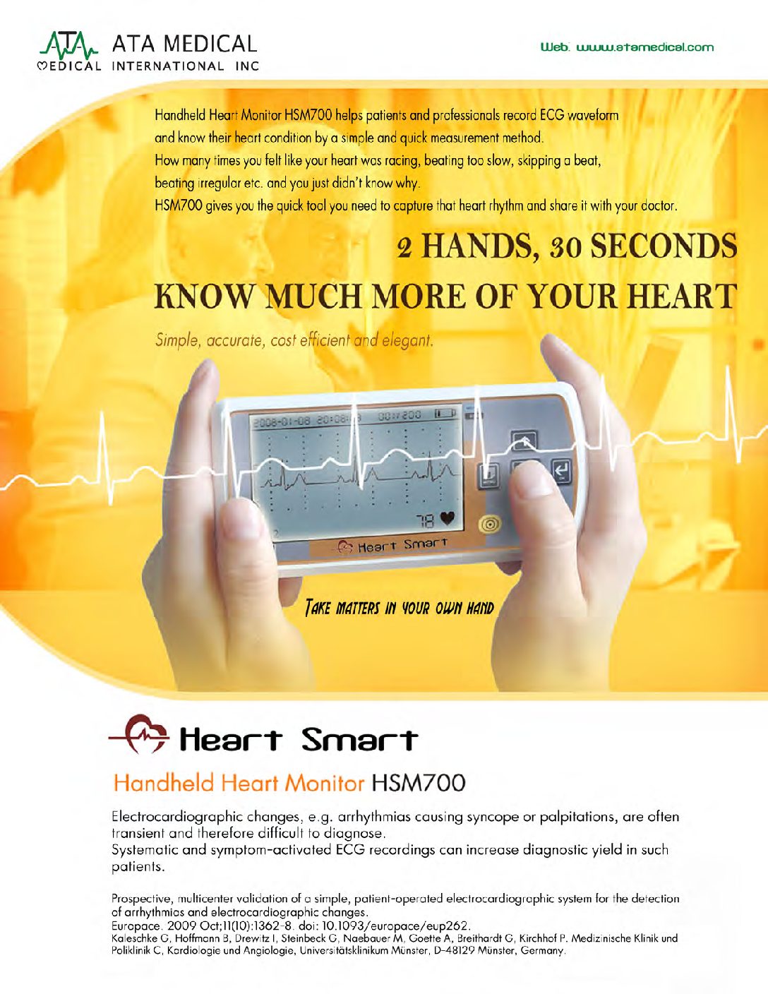 ATA_Heart Smart ECG Monitor_HSM700_WEB